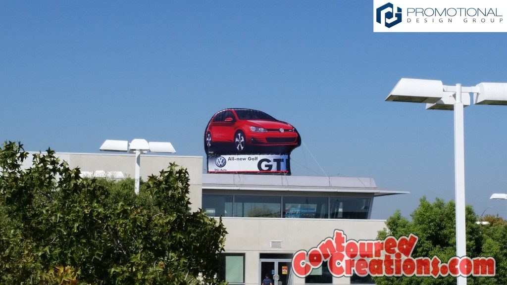 2015 GOLF GTI Standee